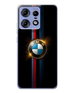Чехол для Motorola Edge 50 Pro с картинкой «BMW M-Power неон» Чехол для Motorola Edge 50 Pro с картинкой «BMW M-Power неон»