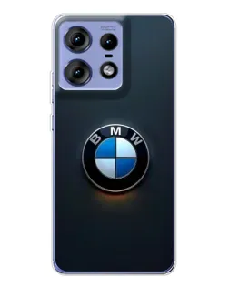 Чехол для Motorola Edge 50 Pro с картинкой «Логотип BMW — минимализм» Чехол для Motorola Edge 50 Pro с картинкой «Логотип BMW — минимализм»