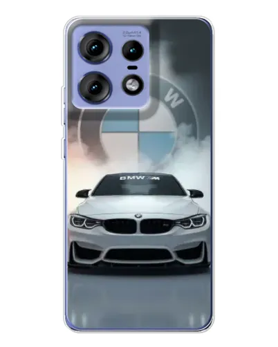 Чехол для Motorola Edge 50 Pro с картинкой «BMW в белом дыму» Чехол для Motorola Edge 50 Pro с картинкой «BMW в белом дыму»