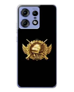 Чехол для Motorola Edge 50 Pro с картинкой «PUBG — оранжевый градиент» Чехол для Motorola Edge 50 Pro с картинкой «PUBG — оранжевый градиент»
