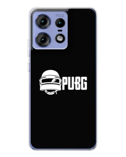 Чехол для Motorola Edge 50 Pro с картинкой «PUBG — классический лого» Чехол для Motorola Edge 50 Pro с картинкой «PUBG — классический лого»