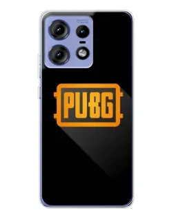 Чехол для Motorola Edge 50 Pro с картинкой «PUBG — рамка лого» Чехол для Motorola Edge 50 Pro с картинкой «PUBG — рамка лого»
