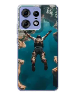 Чехол для Motorola Edge 50 Pro с картинкой «PUBG — свободное падение» Чехол для Motorola Edge 50 Pro с картинкой «PUBG — свободное падение»