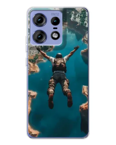 Чехол для Motorola Edge 50 Pro с картинкой «PUBG — свободное падение» Чехол для Motorola Edge 50 Pro с картинкой «PUBG — свободное падение»
