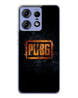 Чехол для Motorola Edge 50 Pro с картинкой «PUBG — золотой логотип» Чехол для Motorola Edge 50 Pro с картинкой «PUBG — золотой логотип»