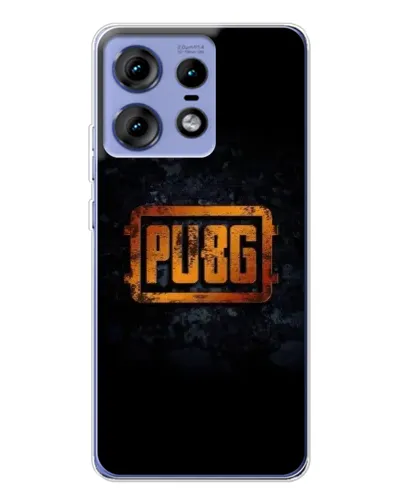 Чехол для Motorola Edge 50 Pro с картинкой «PUBG — золотой логотип» Чехол для Motorola Edge 50 Pro с картинкой «PUBG — золотой логотип»