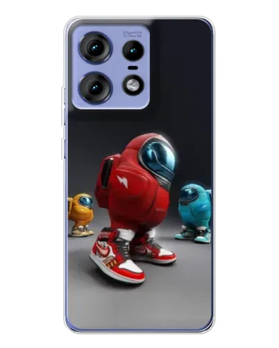 Чохол для Motorola Edge 50 Pro з картинкою «Among Us — 3D стиль» Чохол для Motorola Edge 50 Pro з картинкою «Among Us — 3D стиль»