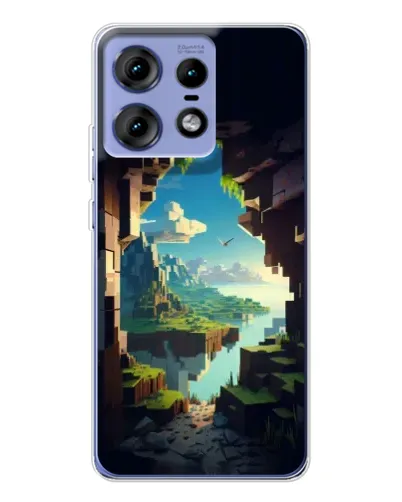 Чехол для Motorola Edge 50 Pro с картинкой «Вид из пещеры» Чехол для Motorola Edge 50 Pro с картинкой «Вид из пещеры»