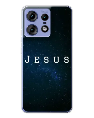 Чехол для Motorola Edge 50 Pro с картинкой «Звездное небо Jesus»