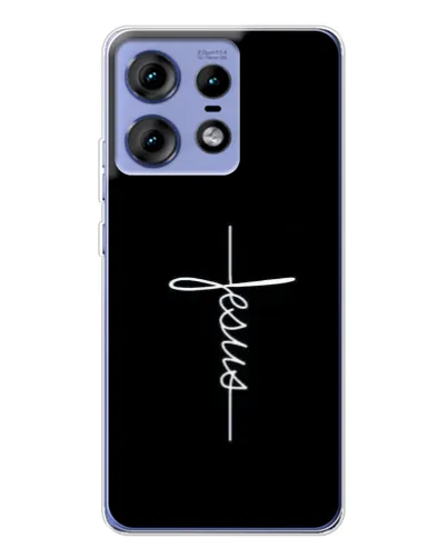 Чехол для Motorola Edge 50 Pro с картинкой «Тонкая линия веры»
