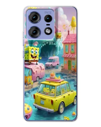 Чехол для Motorola Edge 50 Pro с картинкой «Монстр-трак приключения»