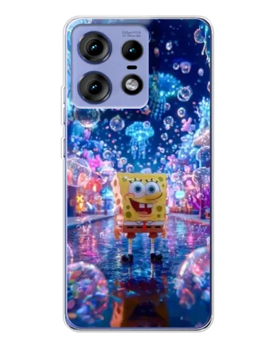 Чехол для Motorola Edge 50 Pro с картинкой «Неоновый океан»