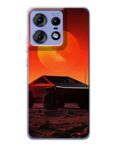 Чехол для Motorola Edge 50 Pro с картинкой «Cybertruck на Марсе» Чехол для Motorola Edge 50 Pro с картинкой «Cybertruck на Марсе»