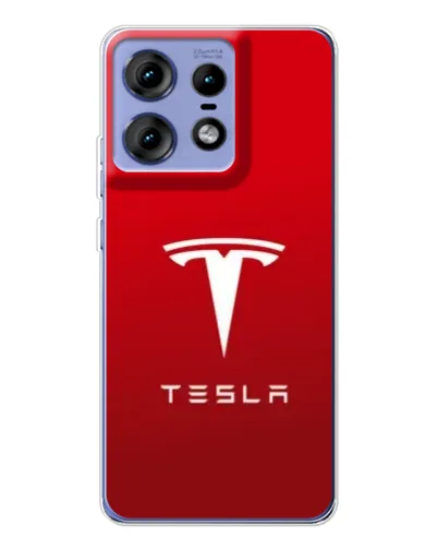 Чехол для Motorola Edge 50 Pro с картинкой «Tesla Red Classic» Чехол для Motorola Edge 50 Pro с картинкой «Tesla Red Classic»