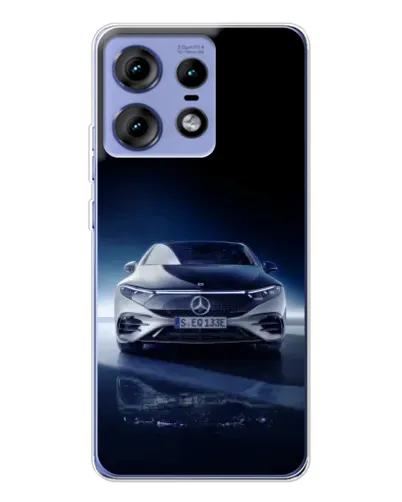 Чехол для Motorola Edge 50 Pro с картинкой «Ночной Mercedes EQ» Чехол для Motorola Edge 50 Pro с картинкой «Ночной Mercedes EQ»