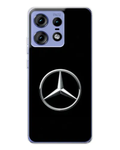 Чехол для Motorola Edge 50 Pro с картинкой «Mercedes классический лого» Чехол для Motorola Edge 50 Pro с картинкой «Mercedes классический лого»
