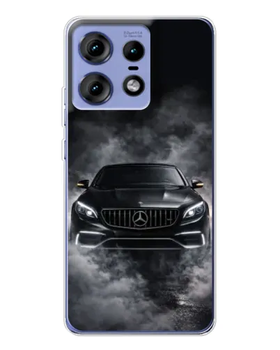 Чехол для Motorola Edge 50 Pro с картинкой «Mercedes в дыму» Чехол для Motorola Edge 50 Pro с картинкой «Mercedes в дыму»