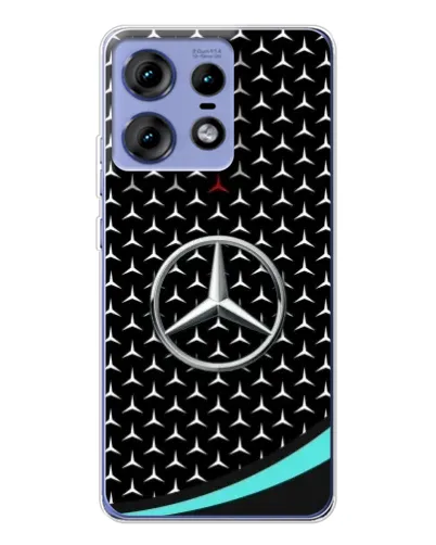 Чехол для Motorola Edge 50 Pro с картинкой «Mercedes — бирюзовый акцент» Чехол для Motorola Edge 50 Pro с картинкой «Mercedes — бирюзовый акцент»