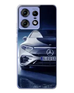 Чехол для Motorola Edge 50 Pro с картинкой «Mercedes EQ — будущее»