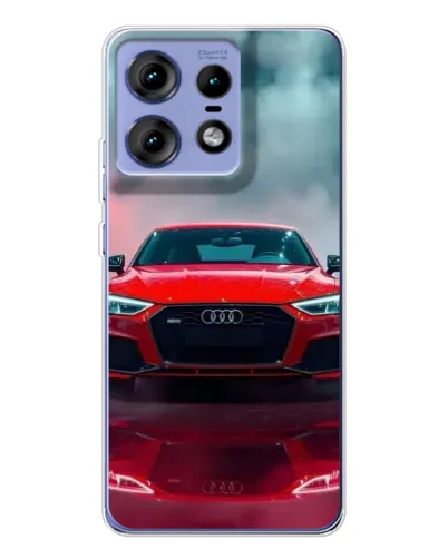 Чехол для Motorola Edge 50 Pro с картинкой «Audi RS — красный стиль» Чехол для Motorola Edge 50 Pro с картинкой «Audi RS — красный стиль»