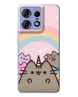 Чехол для Motorola Edge 50 Pro с картинкой «Единорог Pusheen» Чехол для Motorola Edge 50 Pro с картинкой «Единорог Pusheen»