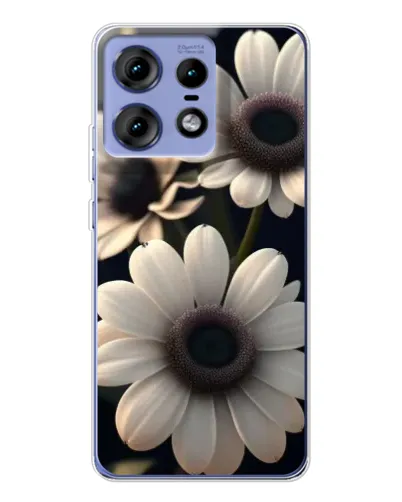 Чехол для Motorola Edge 50 Pro с картинкой «Белые маргаритки макро» Чехол для Motorola Edge 50 Pro с картинкой «Белые маргаритки макро»