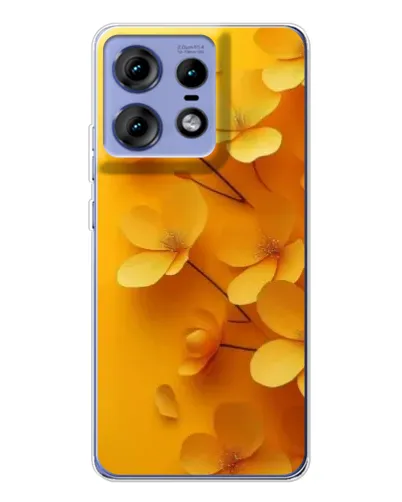 Чехол для Motorola Edge 50 Pro с картинкой «Золотые лепестки» Чехол для Motorola Edge 50 Pro с картинкой «Золотые лепестки»