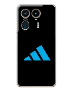 Чохол для Motorola Edge 50 Ultra з картинкою «Adidas Cyan Logo» Чохол для Motorola Edge 50 Ultra з картинкою «Adidas Cyan Logo»
