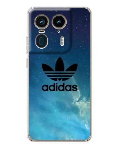 Чехол для Motorola Edge 50 Ultra с картинкой «Adidas Stone Logo»