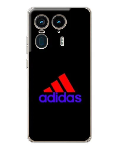 Чехол для Motorola Edge 50 Ultra с картинкой «Классический Adidas»