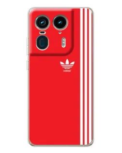 Чохол для Motorola Edge 50 Ultra з картинкою «Червоний мінімалізм Adidas» Чохол для Motorola Edge 50 Ultra з картинкою «Червоний мінімалізм Adidas»