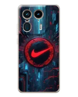 Чехол для Motorola Edge 50 Ultra с картинкой «Техногенный стиль Nike» Чехол для Motorola Edge 50 Ultra с картинкой «Техногенный стиль Nike»