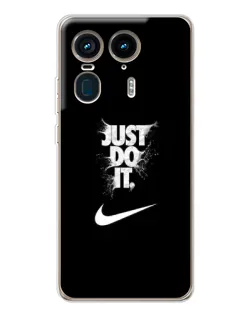 Чехол для Motorola Edge 50 Ultra с картинкой «Текстовый принт Nike» Чехол для Motorola Edge 50 Ultra с картинкой «Текстовый принт Nike»