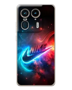 Чехол для Motorola Edge 50 Ultra с картинкой «Огненный логотип Nike» Чехол для Motorola Edge 50 Ultra с картинкой «Огненный логотип Nike»