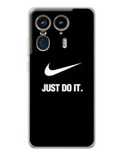 Чехол для Motorola Edge 50 Ultra с картинкой «Классический принт Nike» Чехол для Motorola Edge 50 Ultra с картинкой «Классический принт Nike»