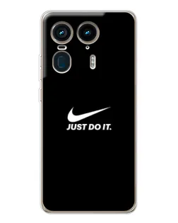 Чехол для Motorola Edge 50 Ultra с картинкой «Минимализм от Nike» Чехол для Motorola Edge 50 Ultra с картинкой «Минимализм от Nike»