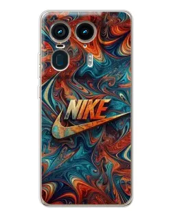 Чехол для Motorola Edge 50 Ultra с картинкой «Nike в абстракции» Чехол для Motorola Edge 50 Ultra с картинкой «Nike в абстракции»