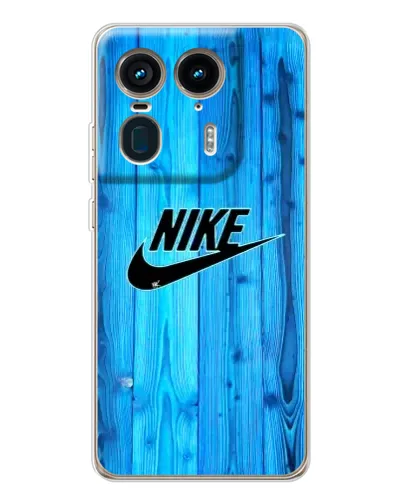 Чехол для Motorola Edge 50 Ultra с картинкой «Голубое дерево Nike»