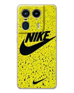 Чехол для Motorola Edge 50 Ultra с картинкой «Желтый текстурный Nike» Чехол для Motorola Edge 50 Ultra с картинкой «Желтый текстурный Nike»