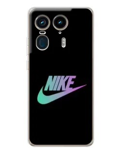 Чехол для Motorola Edge 50 Ultra с картинкой «Nike — городская ночь» Чехол для Motorola Edge 50 Ultra с картинкой «Nike — городская ночь»