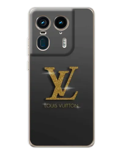Чехол для Motorola Edge 50 Ultra с картинкой «Градиент Louis Vuitton»