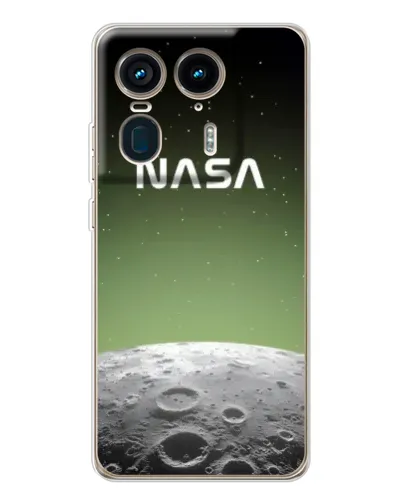 Чехол для Motorola Edge 50 Ultra с картинкой «NASA — лунный градиент»