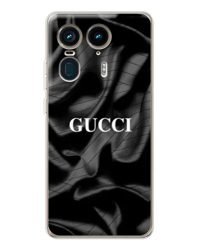 Чехол для Motorola Edge 50 Ultra с картинкой «Gucci — шелковые волны»