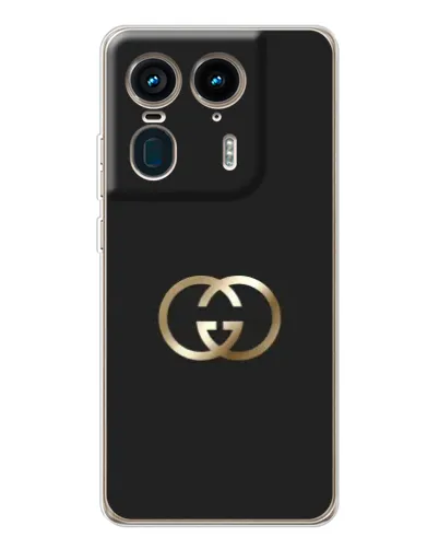 Чехол для Motorola Edge 50 Ultra с картинкой «Минимализм Gucci»