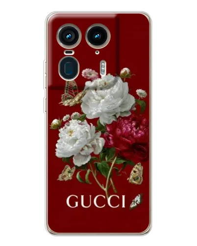 Чехол для Motorola Edge 50 Ultra с картинкой «Gucci —  сад»