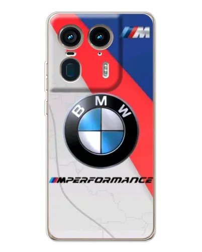 Чехол для Motorola Edge 50 Ultra с картинкой «BMW Performance стиль» Чехол для Motorola Edge 50 Ultra с картинкой «BMW Performance стиль»