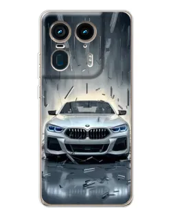 Чехол для Motorola Edge 50 Ultra с картинкой «BMW в свете фар» Чехол для Motorola Edge 50 Ultra с картинкой «BMW в свете фар»
