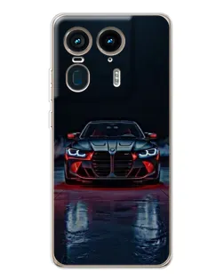 Чехол для Motorola Edge 50 Ultra с картинкой «BMW на мокрой дороге» Чехол для Motorola Edge 50 Ultra с картинкой «BMW на мокрой дороге»