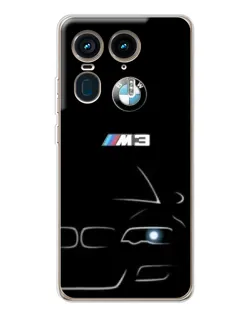 Чехол для Motorola Edge 50 Ultra с картинкой «Минималистичный принт BMW M3» Чехол для Motorola Edge 50 Ultra с картинкой «Минималистичный принт BMW M3»