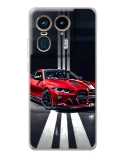 Чехол для Motorola Edge 50 Ultra с картинкой «Красная BMW на дороге» Чехол для Motorola Edge 50 Ultra с картинкой «Красная BMW на дороге»